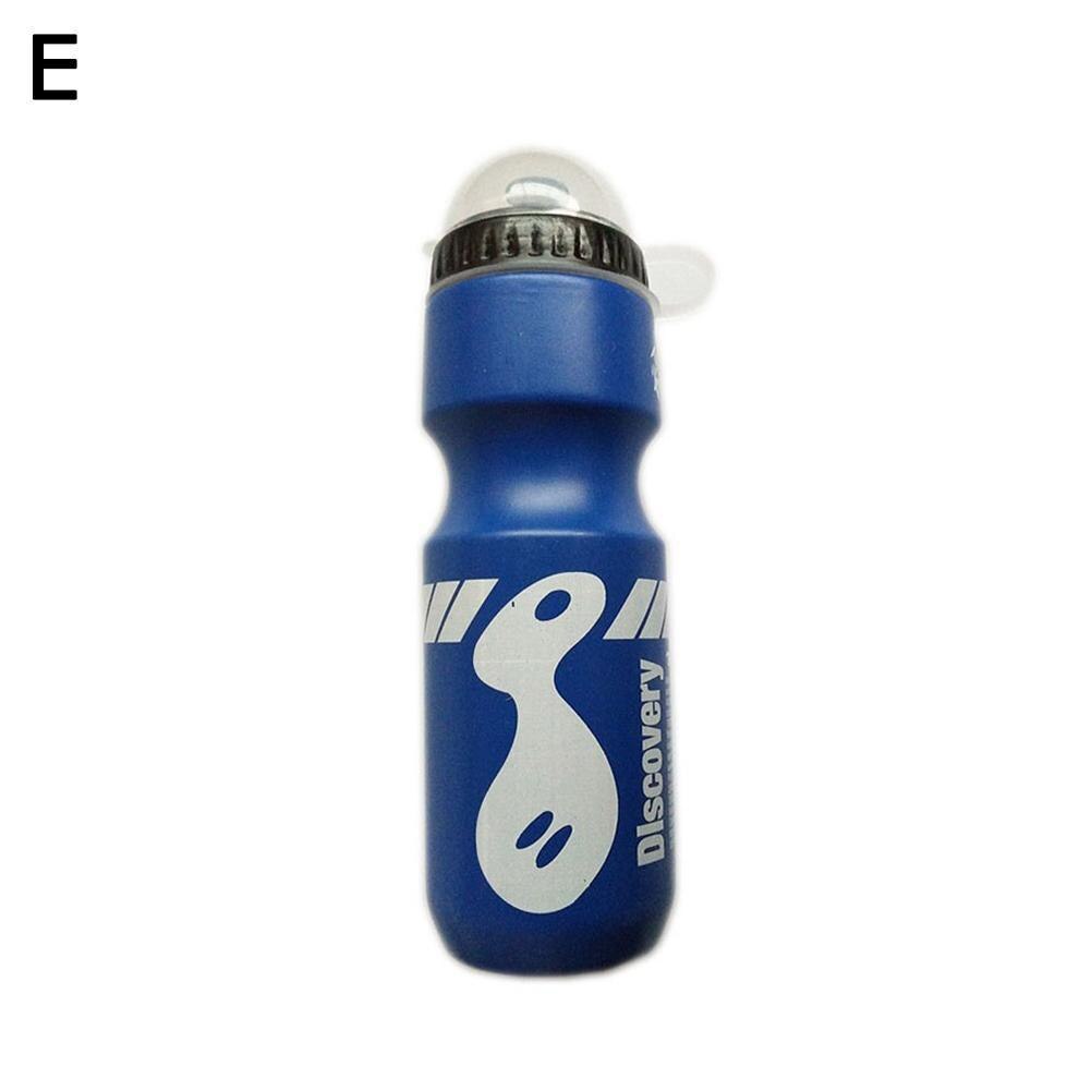 1 st 750 ml mountainbike cykel vatten drink fles med outd utomhus sport vatten drinkware draagbare fles ketel plast hållare  c1 t 4: Blå