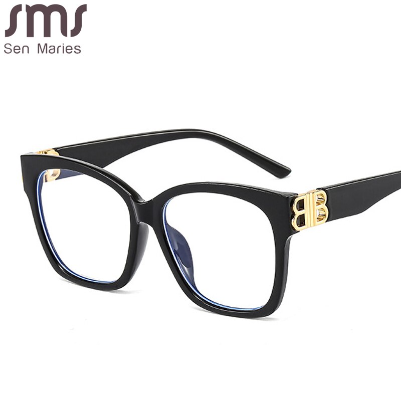 Sen Maries Vierkante Ultralight Brilmonturen Mannen Vrouwen Optische Mode Computer Bril Recept Bril UV400