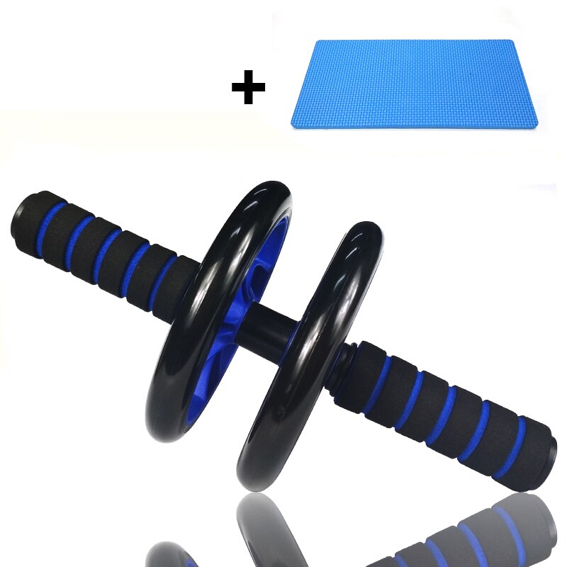 Gym Trainer Ab Roller Training Home Fitness Double Wheel stable Abdominal Power Wheel Abdomen Muscle Exercise Equipment: ZL-002A
