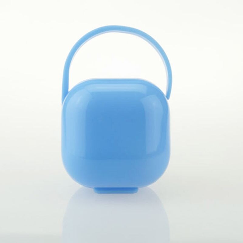 6.2 x 6.2cm firkantet formet baby sut opbevaringsholder sag støvtæt spædbarn finger tandbørste bærbar bæreboks container