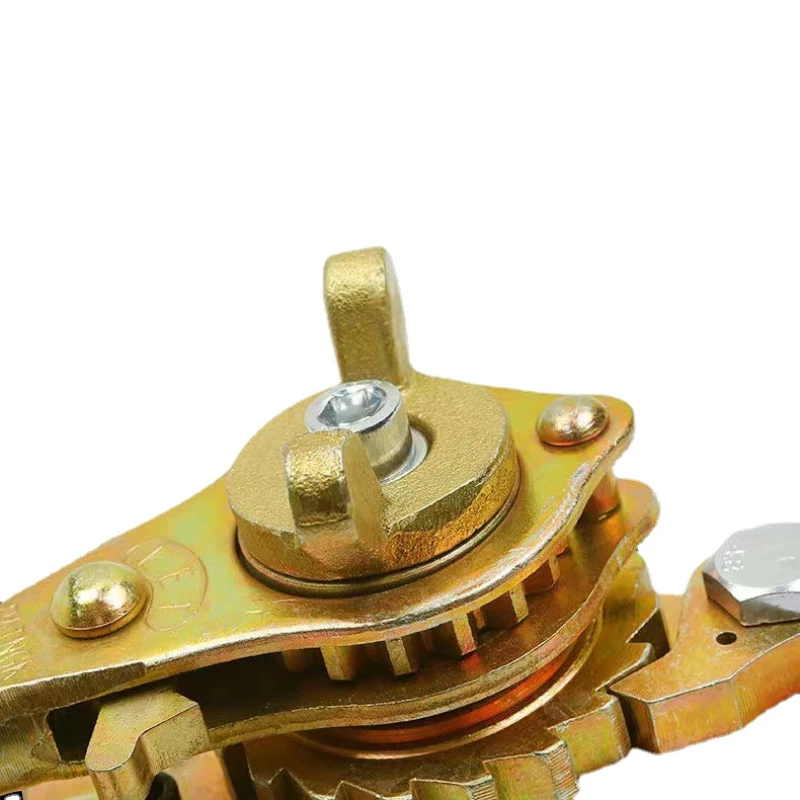 2T Hook Cable Puller Multifunctional Wire Tensioner Hand Winch Puller For Agriculture Garden Manual