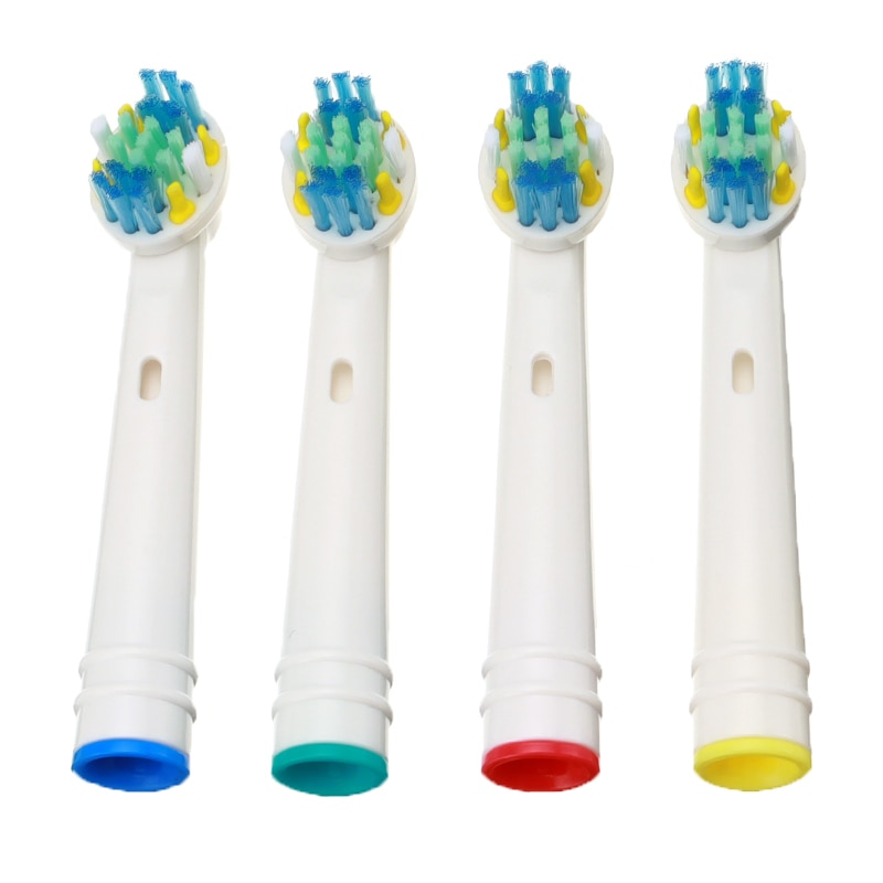 4 Stuks Opzetborstels Voor Oral B Elektrische Tandenborstel Ro Gezondheid/Triumph/3D Excel/Schoon Precisie vitaliteit