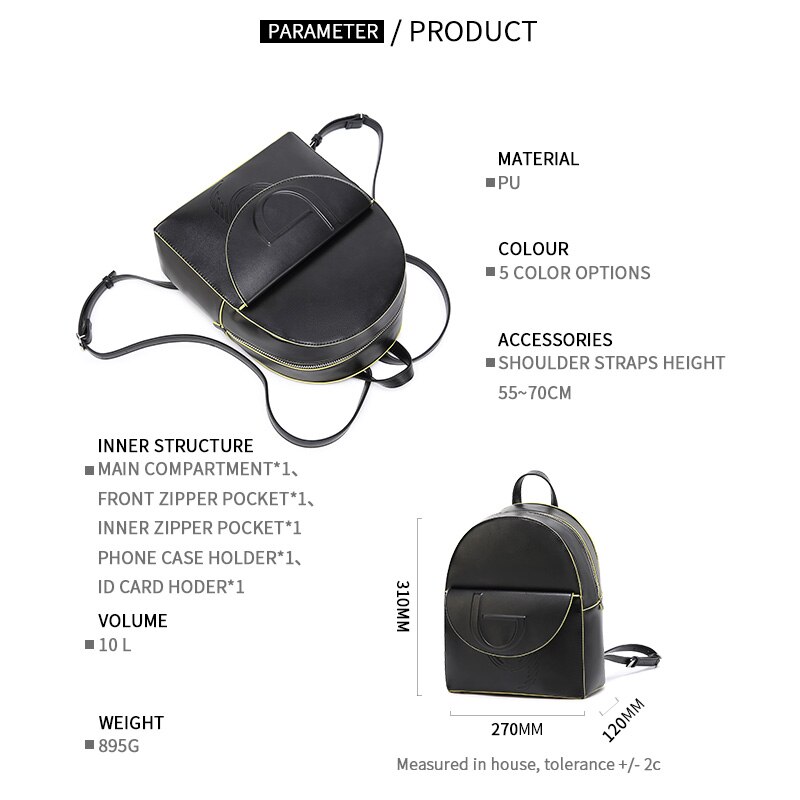 Knapzak Vrouwen Rugzak Meisje Student Leer Rugzak Tou Yoyeria Mujers Kenken Een Meisje Grote Rugzak Vrouwen Tas