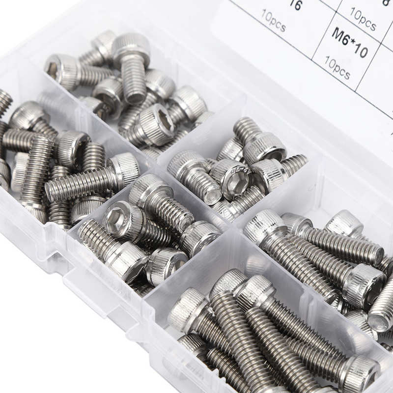 Screw Hex Socket Screw Stainless Steel Reinforce Furniture Fix Screw Reinforce Window for Reinforce Doors