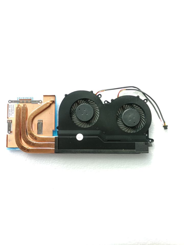 Original laptop cpu cooling fan heatsink For CLEVO P650 P650N P650SG P650SA P650SE P651SG: GPU tube and fan
