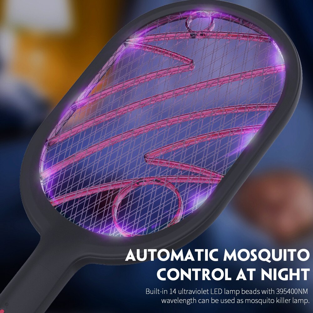 Mosquito Lamp 500 185mm USB Charging Trap Control Mosquito Lamp 500 185mm USB Charging Flyswatter