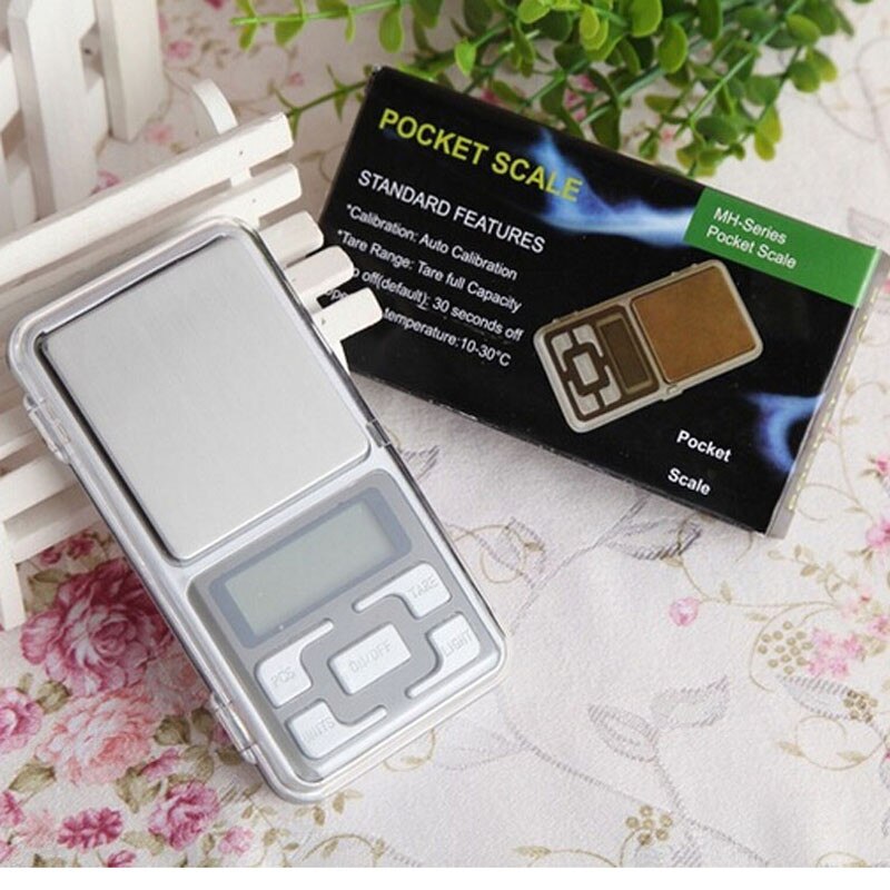 0.01/ 0.1/1g Digital Pocket Kitchen Scale 0.01g Precision Backlight Weighing Scale Measuring Tools 0.1g for Jewelry 100/200 #g