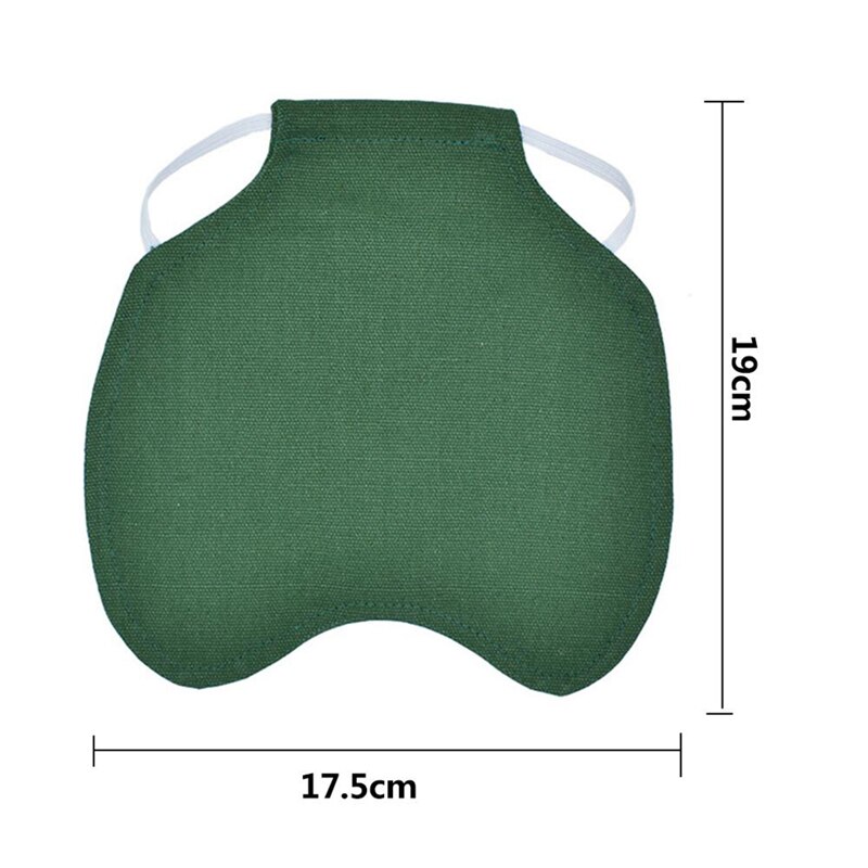Protector de espalda de pluma para asiento de gallina , Correa única, chaquetas de pollo estándar, soporte de protección para chaleco de aves de corral: green