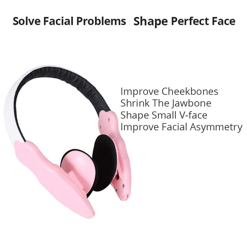 Facial Lifting Corrector Slim Chin And Cheekbones Improve Facial Edema Correct Asymmetric Face Masseter Zygomatic Reduction