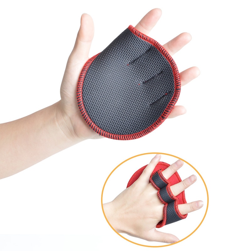 Weight Lifting Pad Grip Pads Dumbbell Anti-Skid Lifting Hand Palm Protector Gloves Fitness Bench Press Weight Lifting Gloves