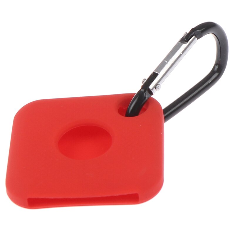 Smart Tracker Key Finder Cover Anti Lost Bluetooth Smart Finder Case Anti Loss Alarm Smart Tracker Cover Silicone For Tile Pro: Red