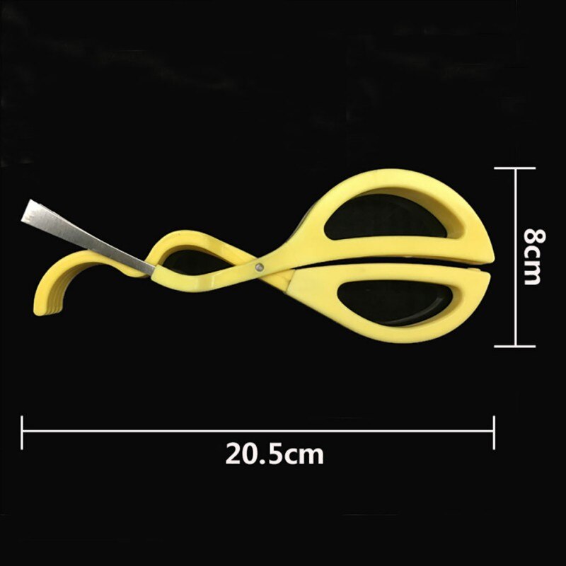 Kitchen Cutter Banana Slicer Fruit Tools Plastic Vegetable Shredders Slicing Cutter Kichen Tool Kichen Decoration