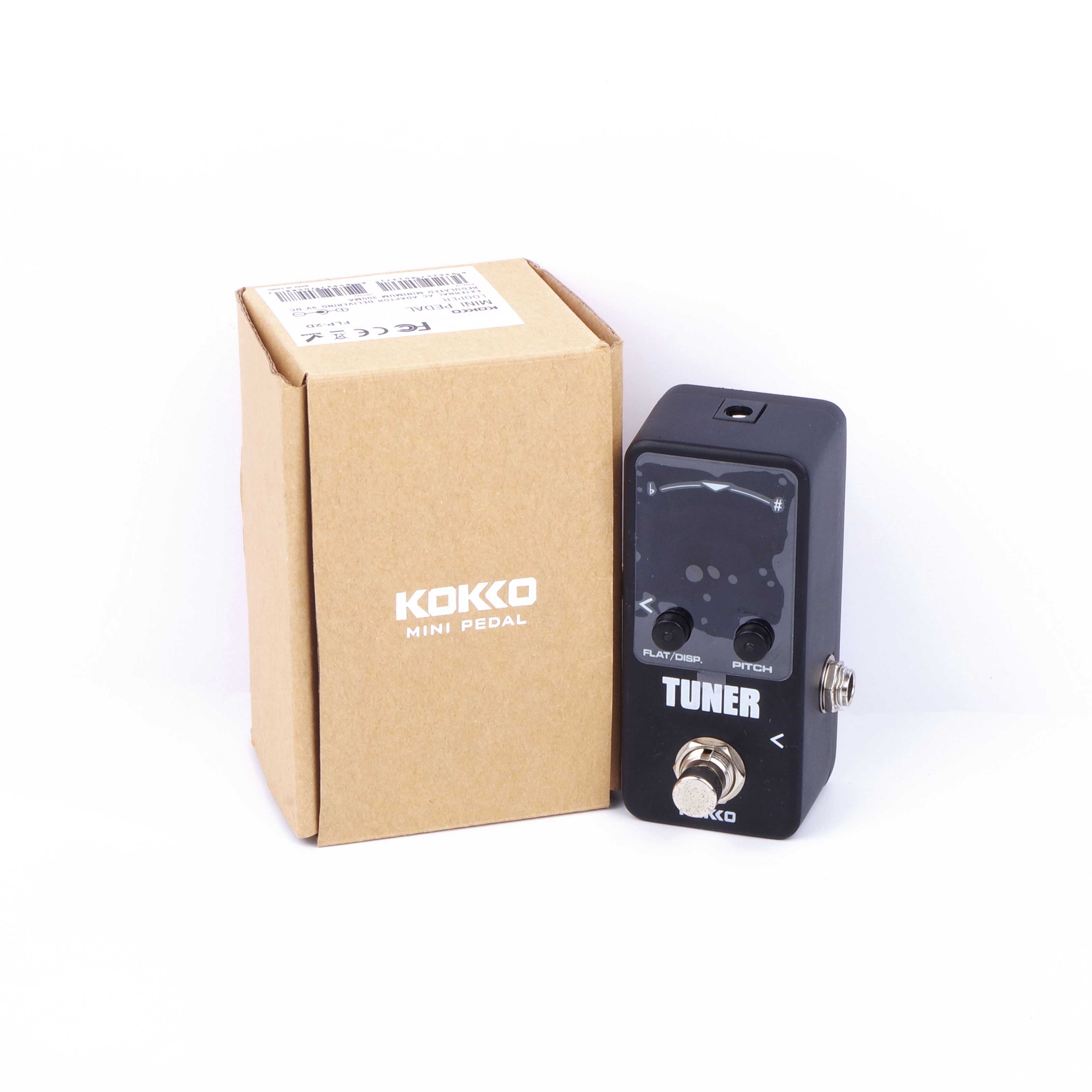 KOKKO Guitar Effects Pedal Chorus Compressor Overdrive Distortion Booster Vibe Vibrato Loop Reverb Phaser Tuner Guitar Pedal: KOKKO-Tuner