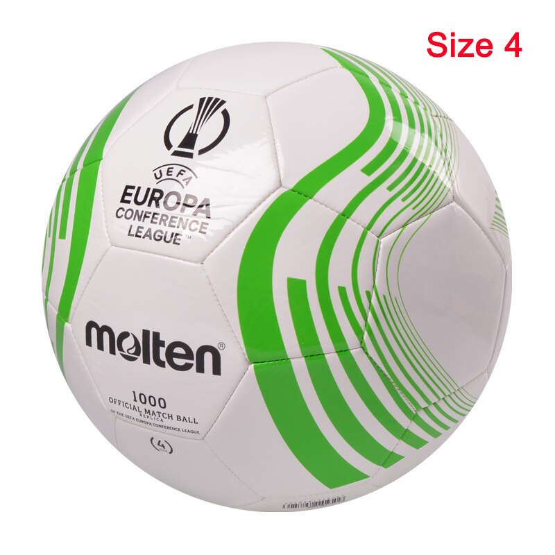 Molten Original Soccer Ball Size 3 Size 4 Size 5 PU/PVC/TPU League Match Training Fottball Balls futbol voetbal: F4C1000 Size 4