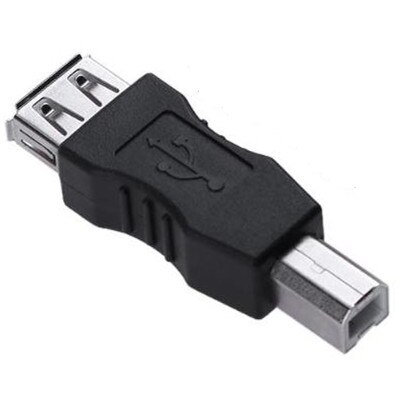 USB 2.0 A Male & Female to USB Type B Print Converter Adapter Male & Female USB connector USB 2.0 Type B Cable Adapter: 2