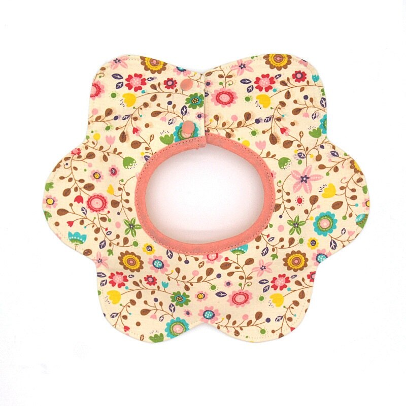 1 Pc Baby Kids feeding Bibs Round Bandana Waterproof Burp Apron Toddler Training Bib Dribble Towel Infant Eating Assistant Scarf