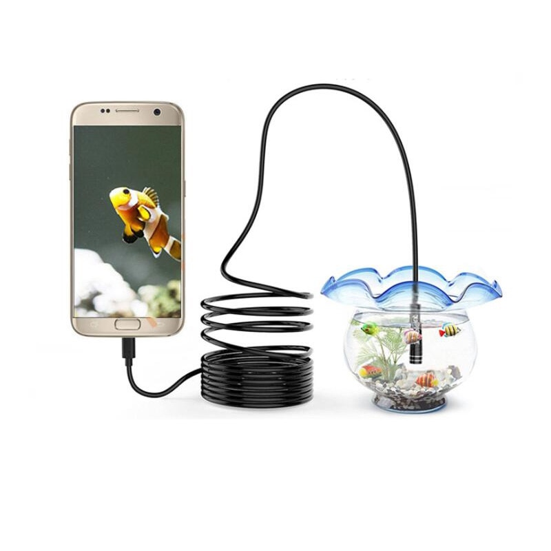 3-in-1 USB Endoscoop Harde Kabel 720P Endoscopie Camera Voor Android Type-c PC Waterdicht snake Camera 2/5/10M