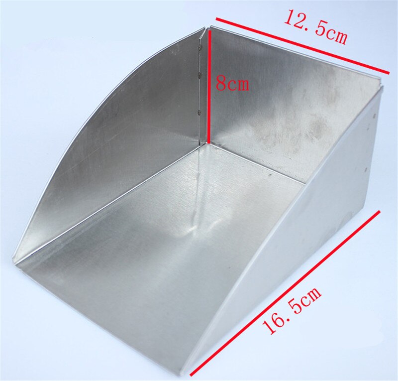 Stainless steel roast duck cooked food shovel chilled chicken scrap kitchen shovel bbq spatula beef meat move poultry lifters