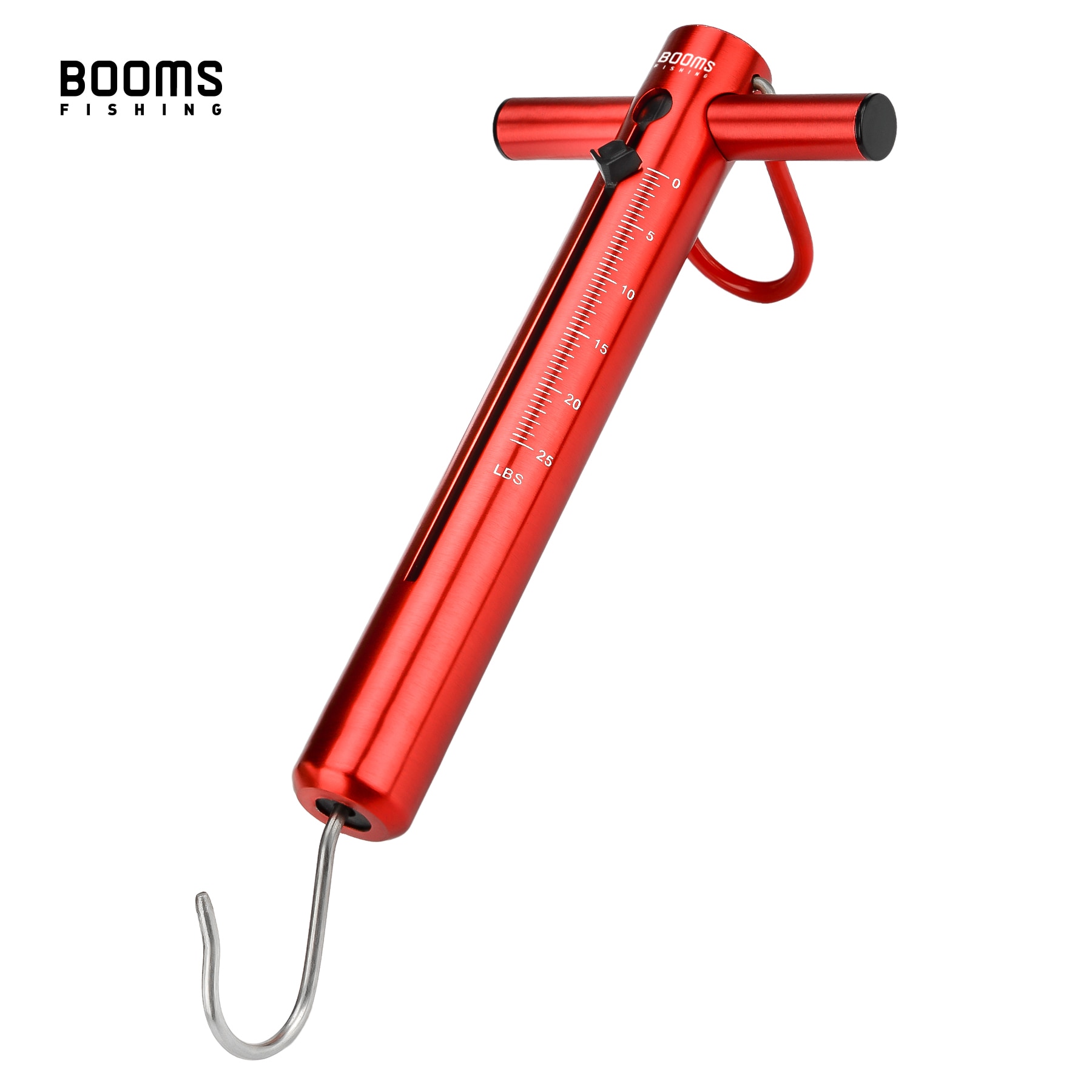 Booms Fishing TS1 báscula de pescado con resorte para pesca, peso de 11kg a 26 kg, báscula de gancho colgante portátil, accesorios de herramientas de peso