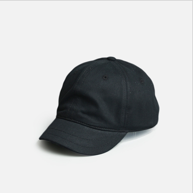 Koreaanse Versie Korte Rand Effen Kleur Dad Hoed Hip Hop Unisex Lente Zomer Soft Top Baseball Cap Klittenband Verstelbare Snapback: 2