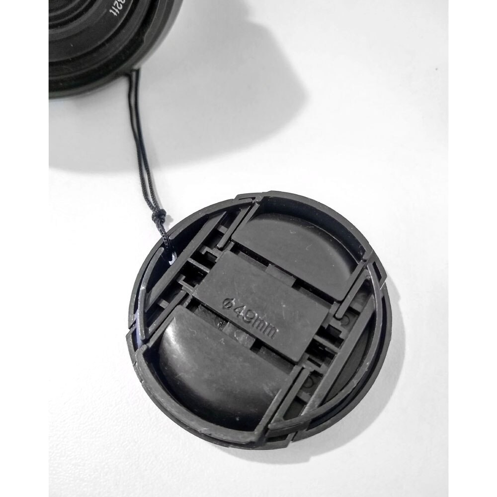 Copriobiettivo per fotocamera 40.5mm 49mm 52mm 55mm 58mm 62mm 67mm 72mm 77mm 82mm per Sony Alpha copriobiettivo