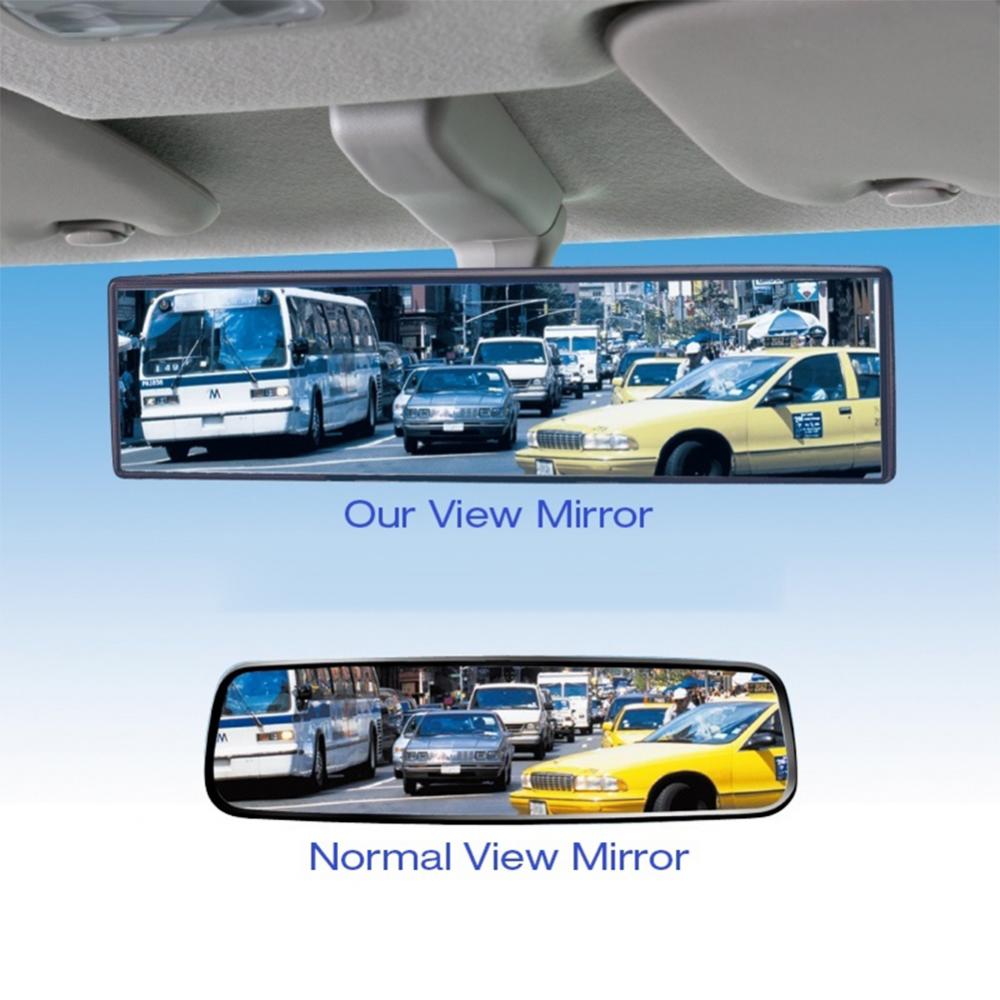 60% 1Pc Universal Car Auto Blind Spot Mirror Wide Angle Adjustable Safety Rearview