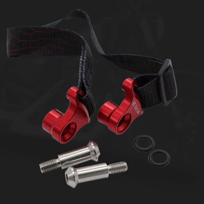 1Set Motorcycle Rescue Trailer Belt Kits Durable Nylon Metal Strap with Screws for Dirt Bikes Accessories