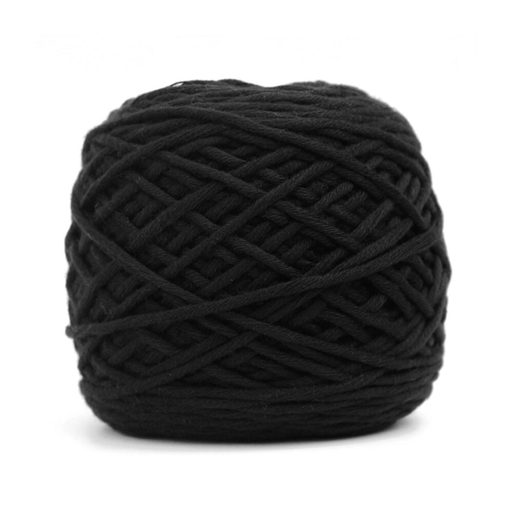 200g Smooth Crochet Cotton Thread Knitting Wool Yarn for Crochet and Knitting (White): Dark Blue