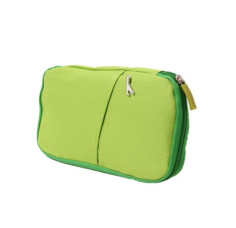 Passport Travel Wallet Passport Holder Multi-Function Credit Card Package ID Document Multi-Card Storage Travel Accessories: green