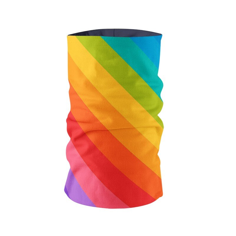 Pañuelo para la cabeza con estampado colorido para mujer, Bandana de compresión a prueba de viento para exteriores, pañuelos suaves mágicos multifuncionales de de verano: Style2