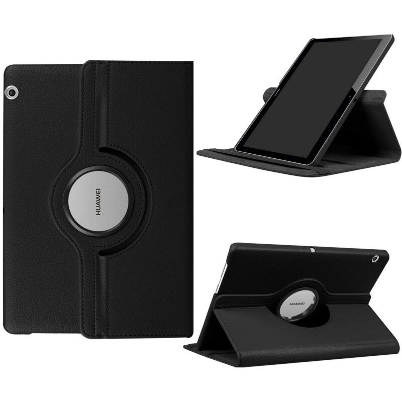 360 giratoria de la PU Funda de cuero para Huawei MediaPad M5 Pro 10,8 lite 10,1 8,4 BAH2-W19 JDN2-AL00 SHT-AL09 CMR-W09 Tablet caso