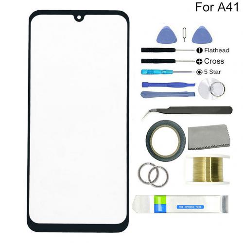 Replacement Screen Strengthened Front Glass Lens Repair Kit Touch Screen Glass And Repair Tool For Samsung Galaxy A21/A31/A41: A41