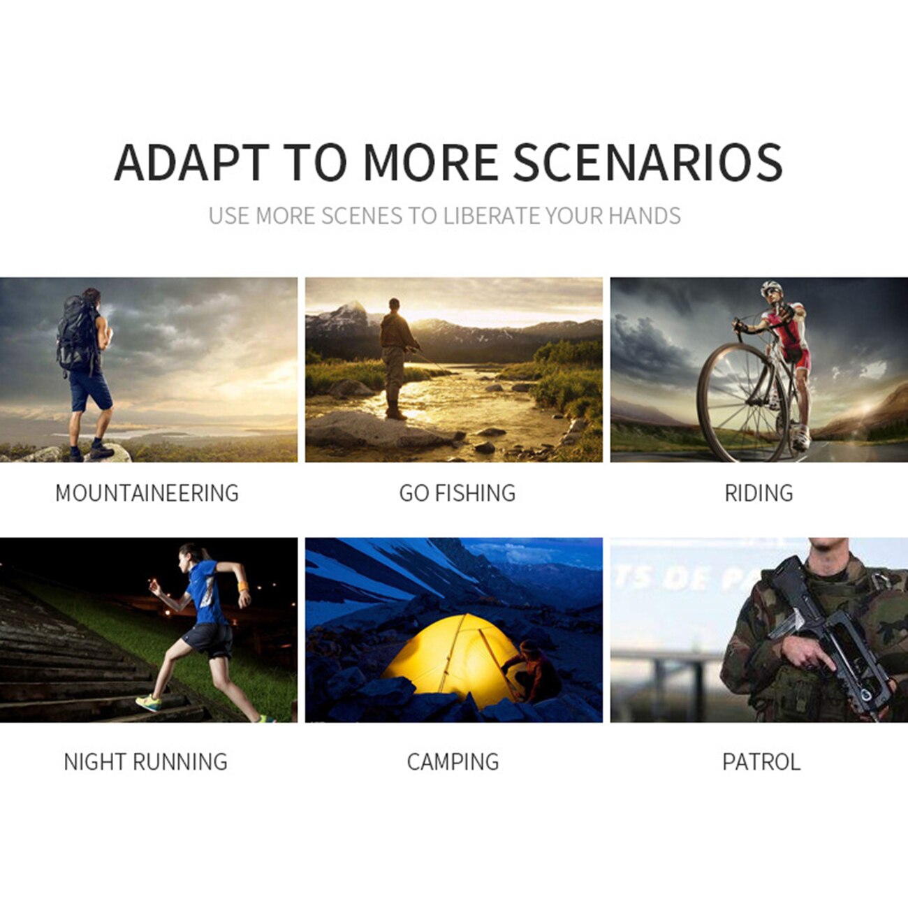 1Pc Mini Led Koplamp Zaklamp Cob Hoge Heldere Koplamp 3 Modes Verstelbare Waterdicht Lichtgewicht Outdoor Light Night Fietsen