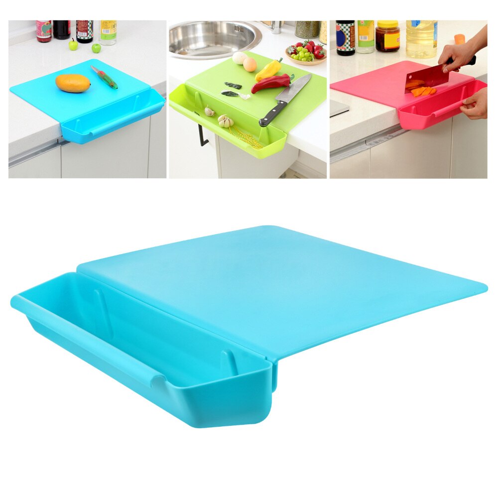 Multifunctional Kitchen Cutting Board Practical Chopping Board with Slot