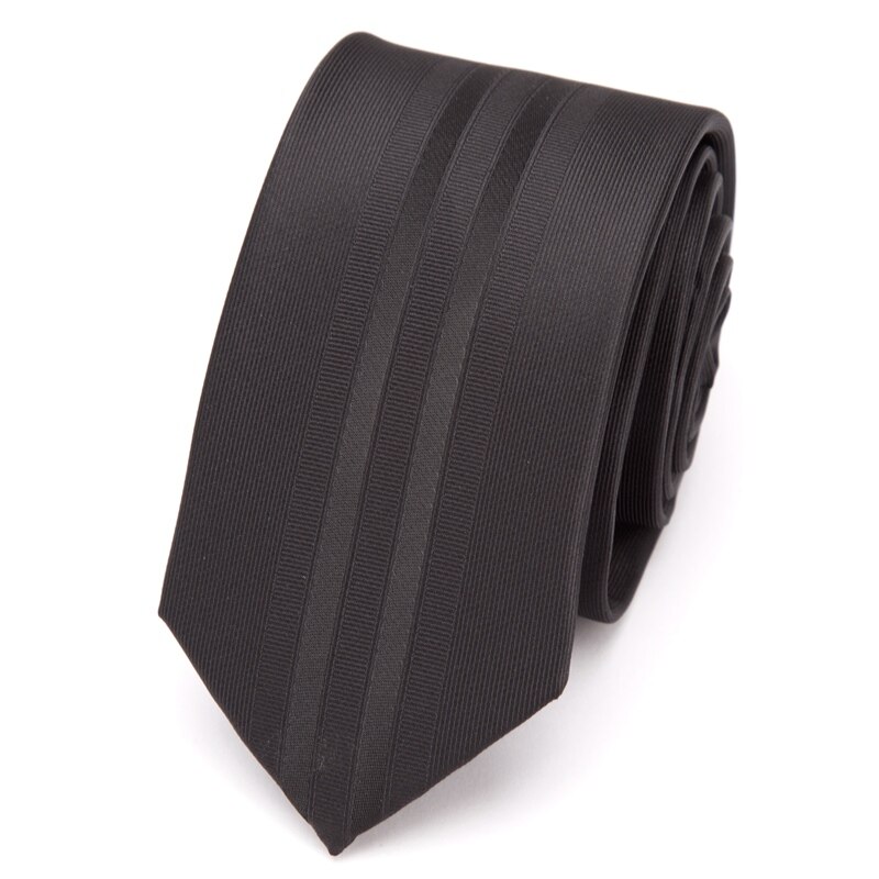 Herre slips luksuriøst slankt slips stribet slips til mænd business bryllup jacquard slips mandlig kjole skjorte bowtie gravata: Yj -15-b03