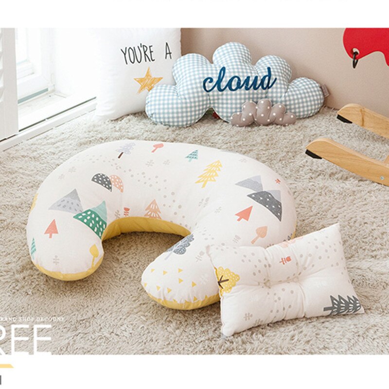 Baby kuddar nyfödda baby ammande kuddar moderskap baby u-formad amning kudde spädbarn bomull utfodring baby vård kuddar