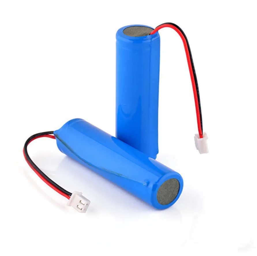 3.7V Li-ion Battery Pack 1S1P 18650 Rechargeable Battery 1500mAh/1800mAh/2000mAh/2600mAh/3000mAh/3500mAh PH2.0 Interface