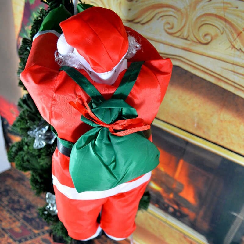 Weihnachten Anhänger Leiter Weihnachten Santa Puppe Baum Neue Jahr Dekoration gefallen Dekoration