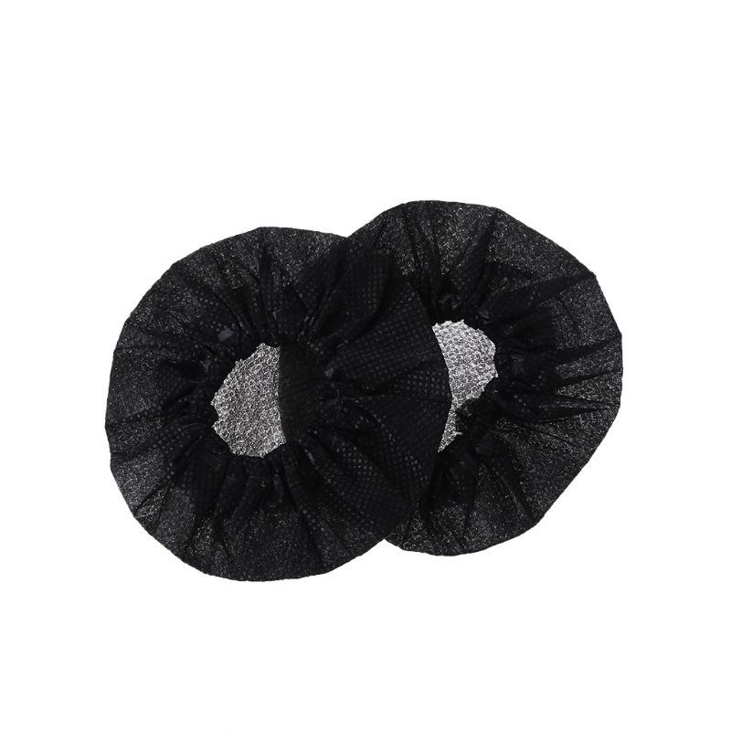 50Pair Disposable Non-woven Microphone Cover Removal Windscreen Protective Mic Cap Pad for KTV Karaoke Supplies