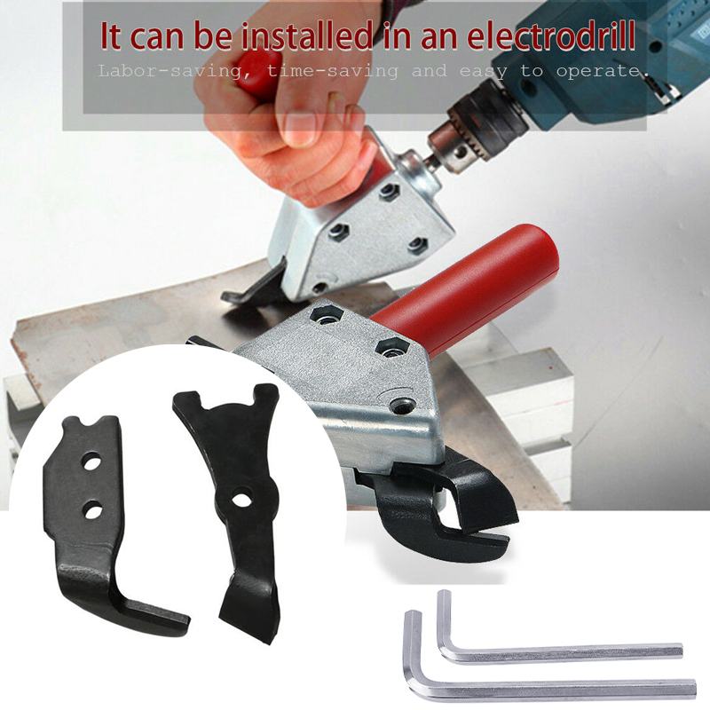 Metal Sheet Cutter Head Tool Bit Woodworking Metalworking Hand Tools Accessories for Electric Clippers Scissors Power Drill