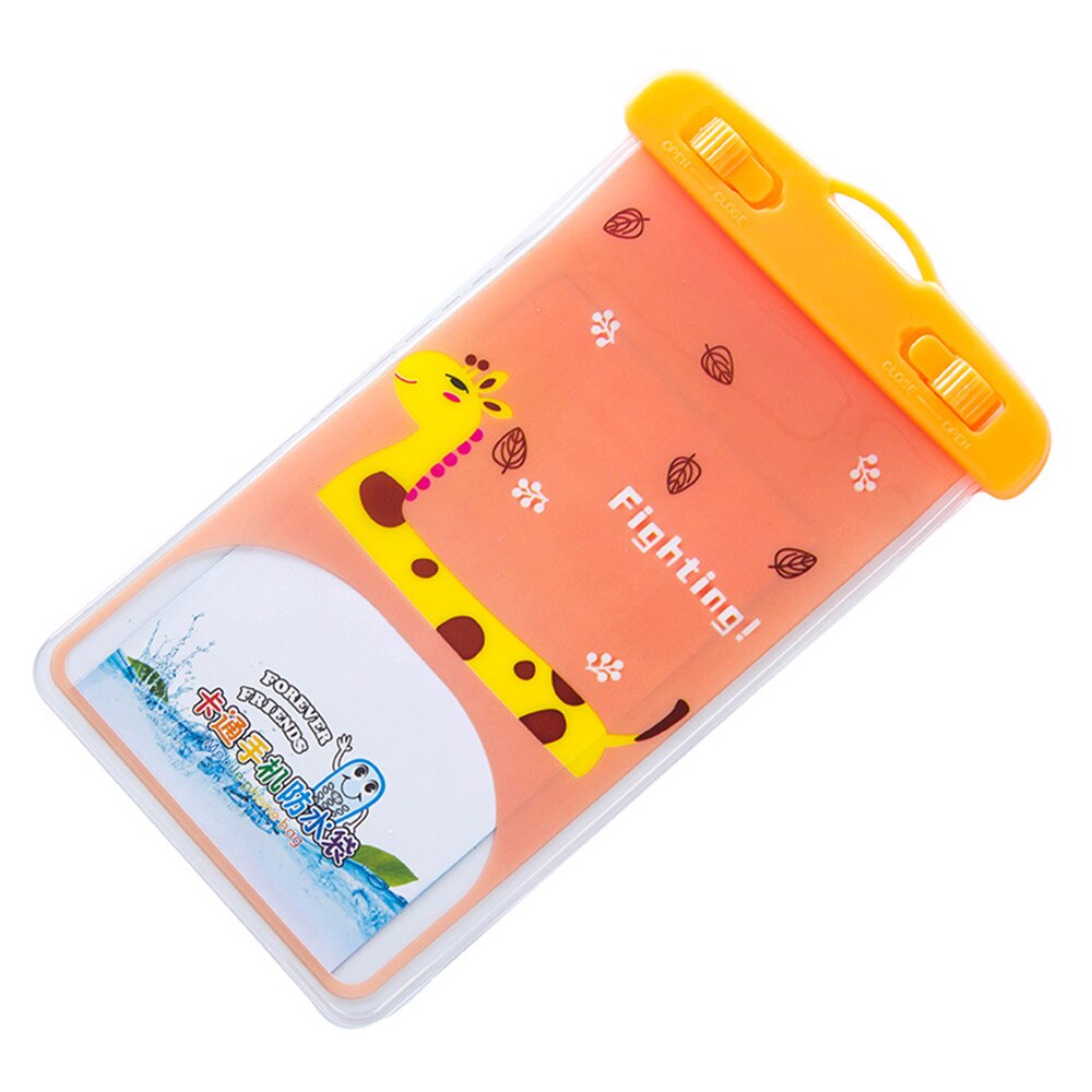 Cartoon Animal Phone Waterpoof Bag For Swimming Beach Diving Surfing Swimming Bag Phone Waterpoof case TXTB1