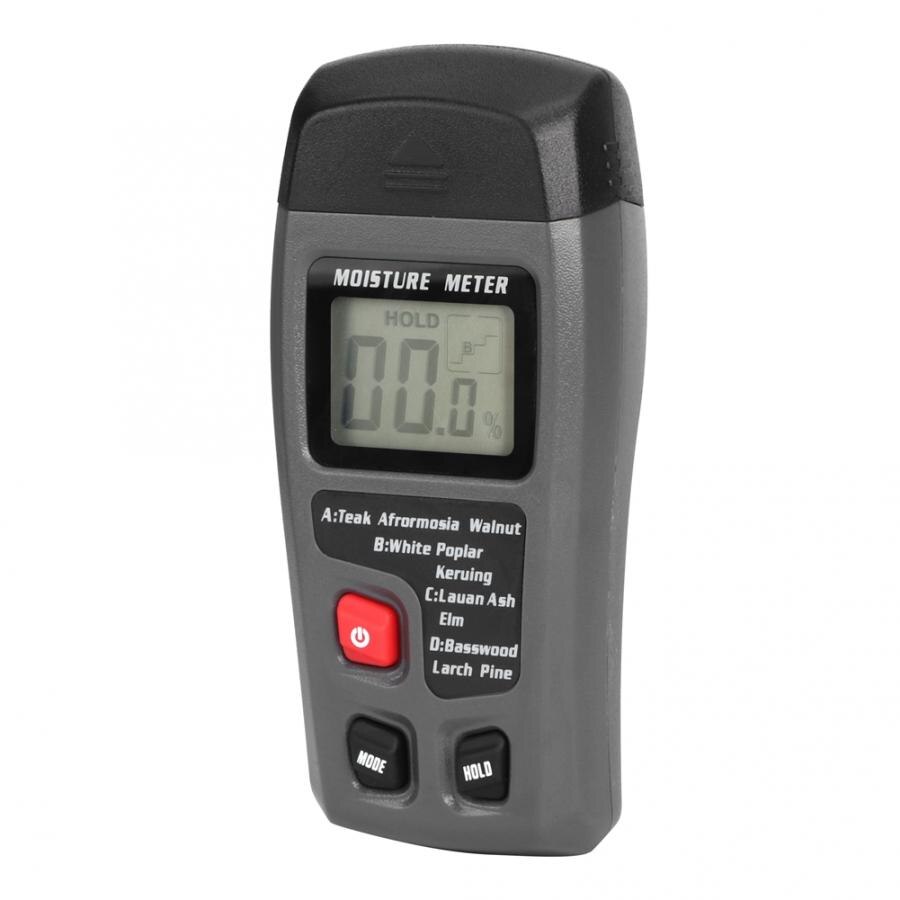 Digitale Lcd Houvast Hout Vochtmeter Damp Detector Hygrometer Tester Sensor Vochtmeter