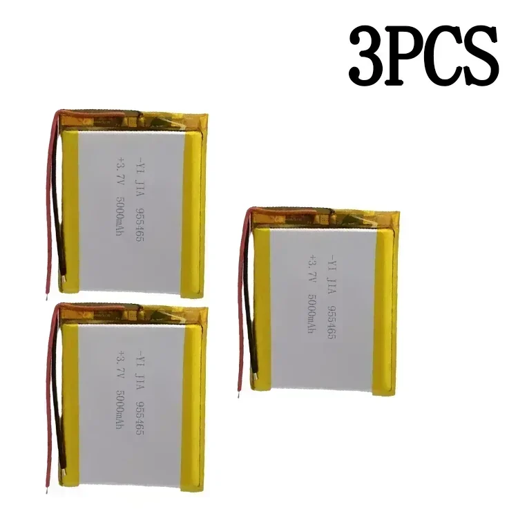 955565 , Batería de litio de gran capacidad de 5000 mAh 18,5 Wh, 955465 , Batería de polímero de litio, utilizada para productos digitales, ,: Marfíl