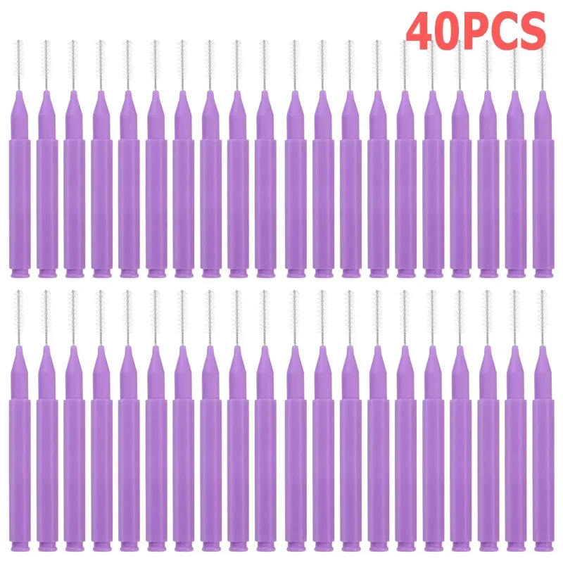 50PCS Mini Eyebrow Brush Portable Brow Perm Brushes Disposable Bendable Micro Eyelash Brow Lifting Brushes Applicators Tools: Ivory