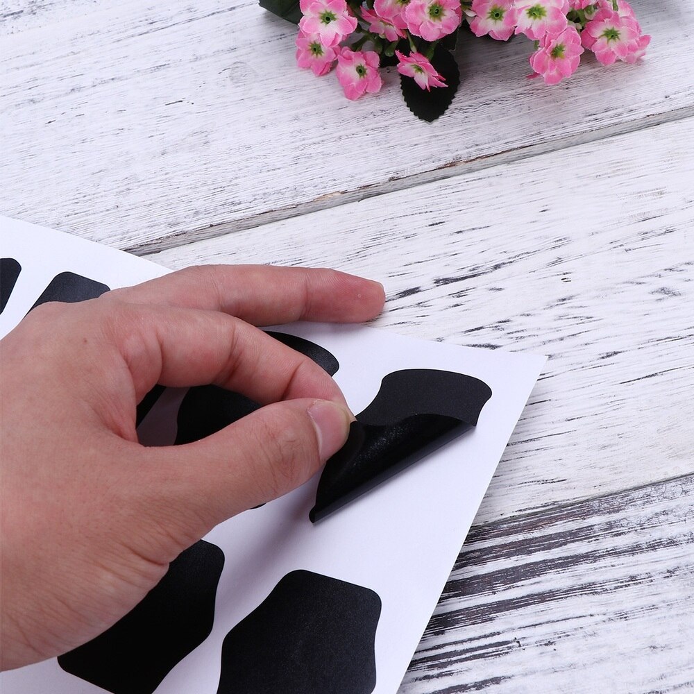 96 Pcs Reusable Blackboard Sticker Chalkboard Labels Stickers Set for Home Office Decorating Jars