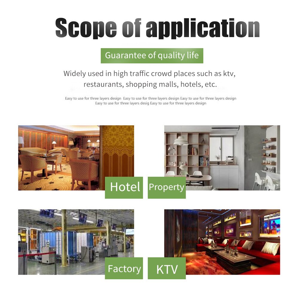 Papel higiénico desechable práctico de 10 rollos, papel higiénico blanco suave a granel, 3 capas para baño, cocina, hogar, sala de estar