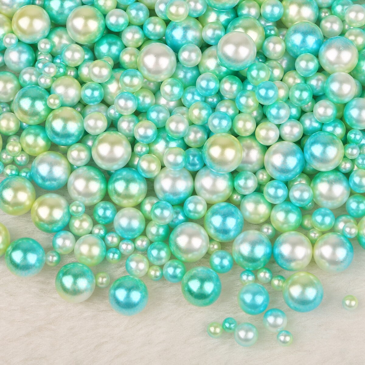 4/6/8/10mm multi størrelse 250 stk / lotoption om tilfældig blanding farve ingen huller perler runde perler til diy dekoration