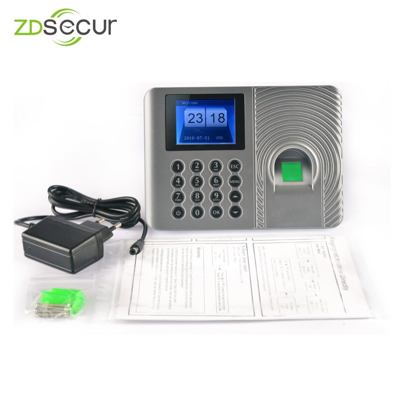 Fingerprint Machine for Office Punch Time Clock for Check in and Check out ZDA3