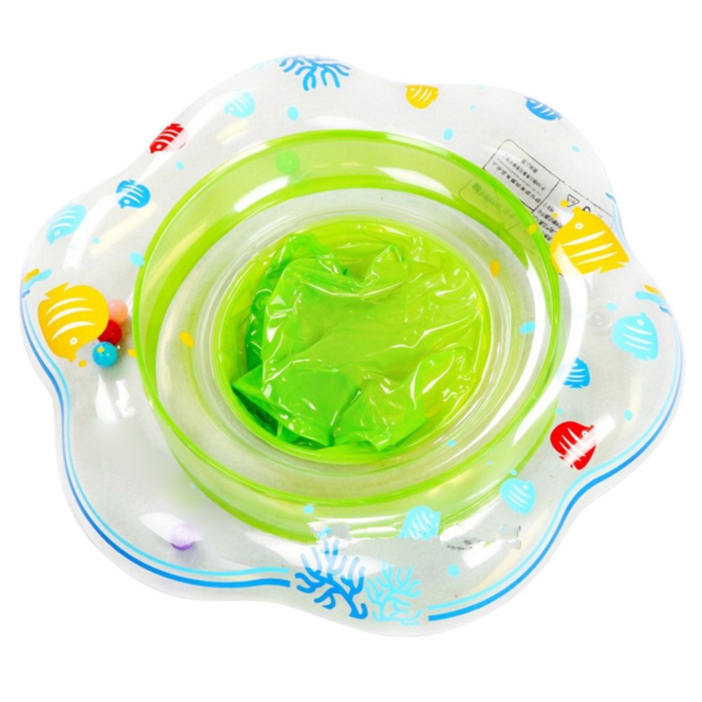 Siège gonflable de natation pour enfants | Anneau de flotteur, jouet d'eau de sécurité pour piscine, pour entraînement, BM88: green