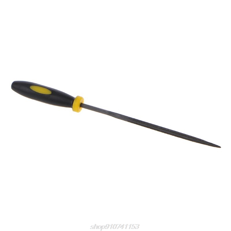 Juego de Limas de aguja para reparación de joyas, herramienta de limas de Metal de 140x3mm, Mini escofina surtida de diamante, herramienta de mano de molienda de madera, N30 20, 6 uds.